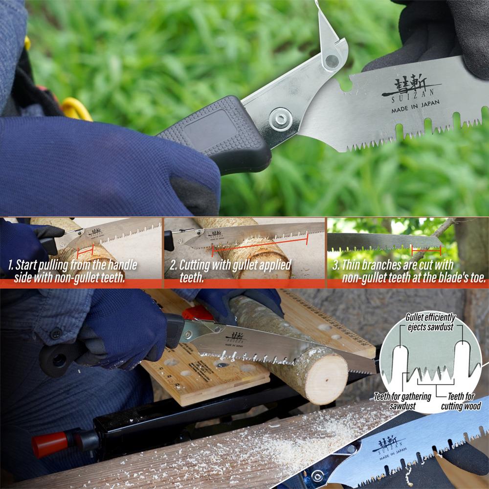 Suizan SG-004 Japon Budama Testeresi 27 cm ne işe yarar