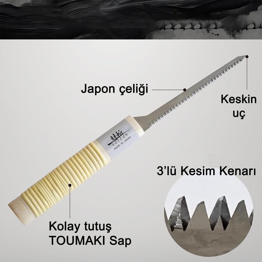 Suizan SZ2700 Alçıpan Japon Testeresi 12 cm ne işe yarar