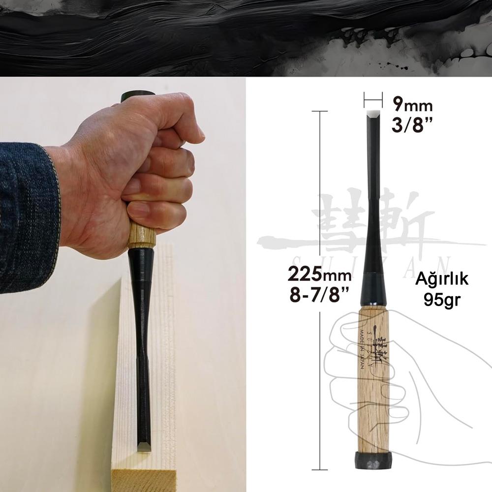 Suizan SZ5009 Japon Ahşap Iskarpela 9 mm ne işe yarar