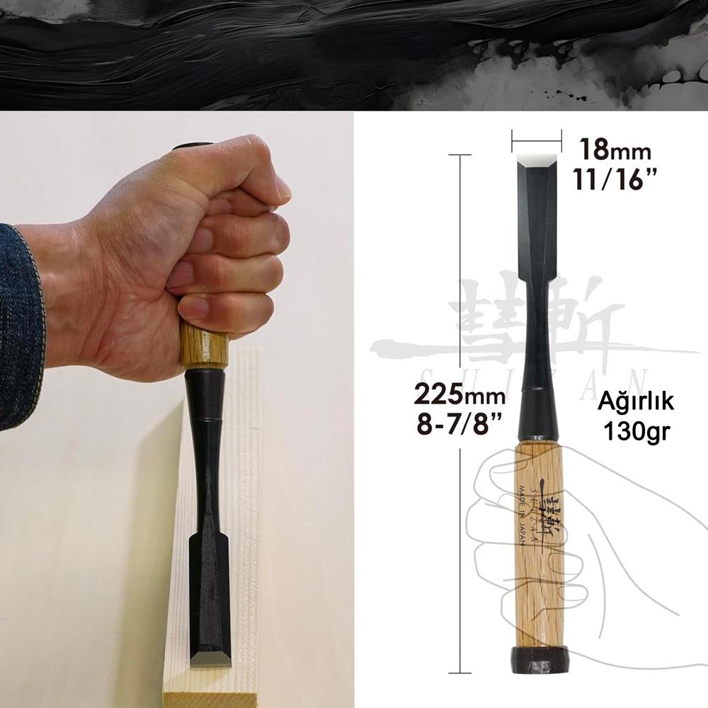 Suizan SZ5018 Japon Ahşap Iskarpela 18 mm ne işe yarar