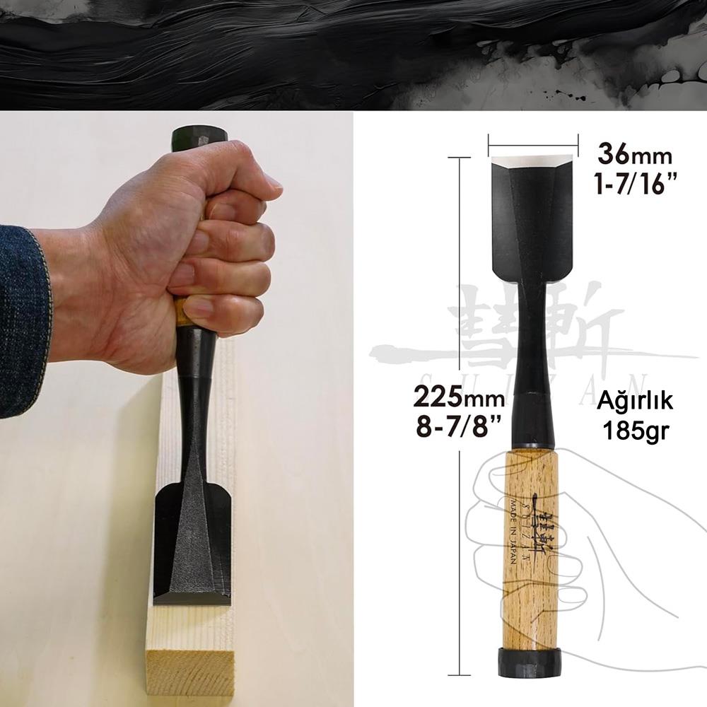 Suizan SZ5036 Japon Ahşap Iskarpela 36 mm ne işe yarar