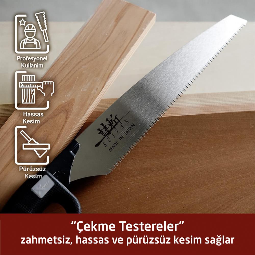 Suizan TM001 Timber Japon Testeresi 275 mm ne işe yarar