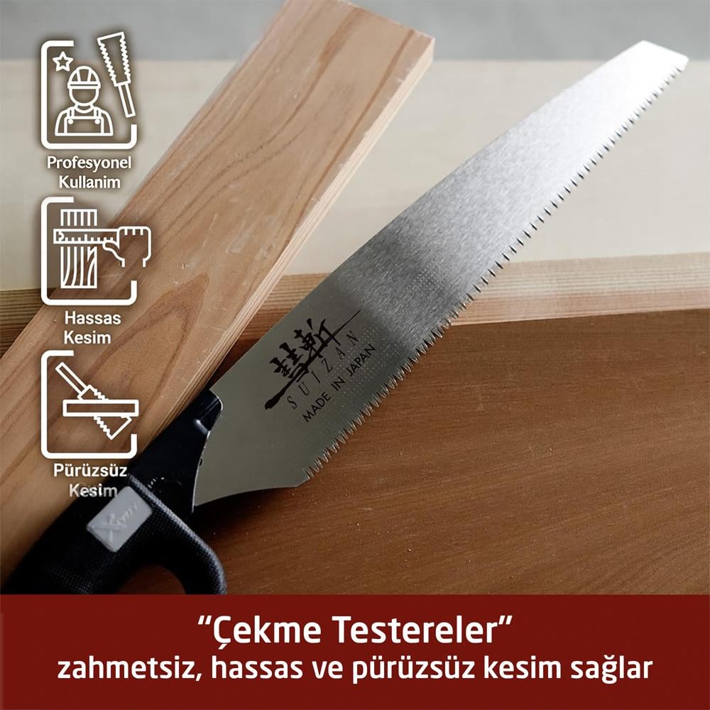 Suizan TM001 Timber Japon Testeresi 275 mm ne işe yarar