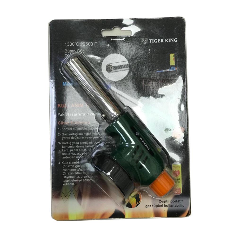 Tiger King WS-7612C Bütan Gaz Torch Pürmüz Kafa nasıl kullanılır