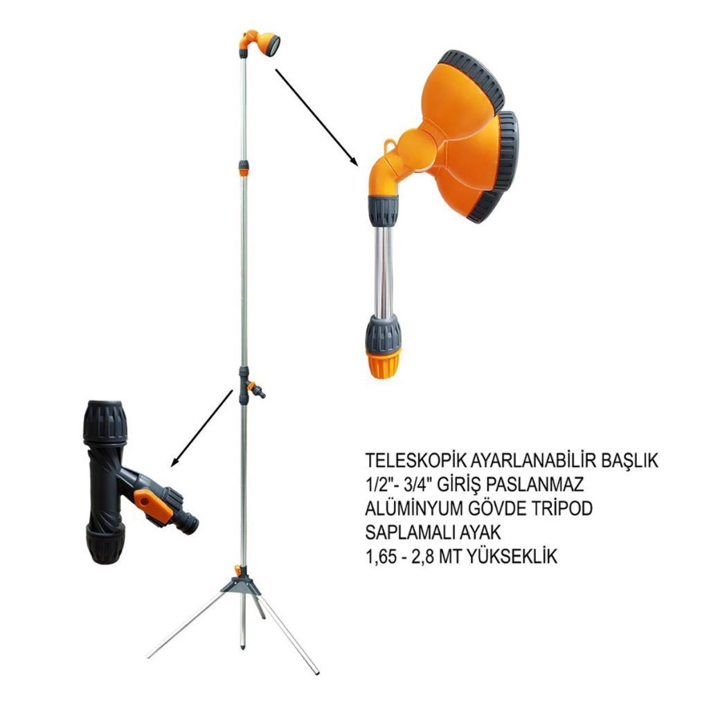 Titi 2240 Portatif Tripod Saplı Bahçe Havuz Duşu nasıl kullanılır