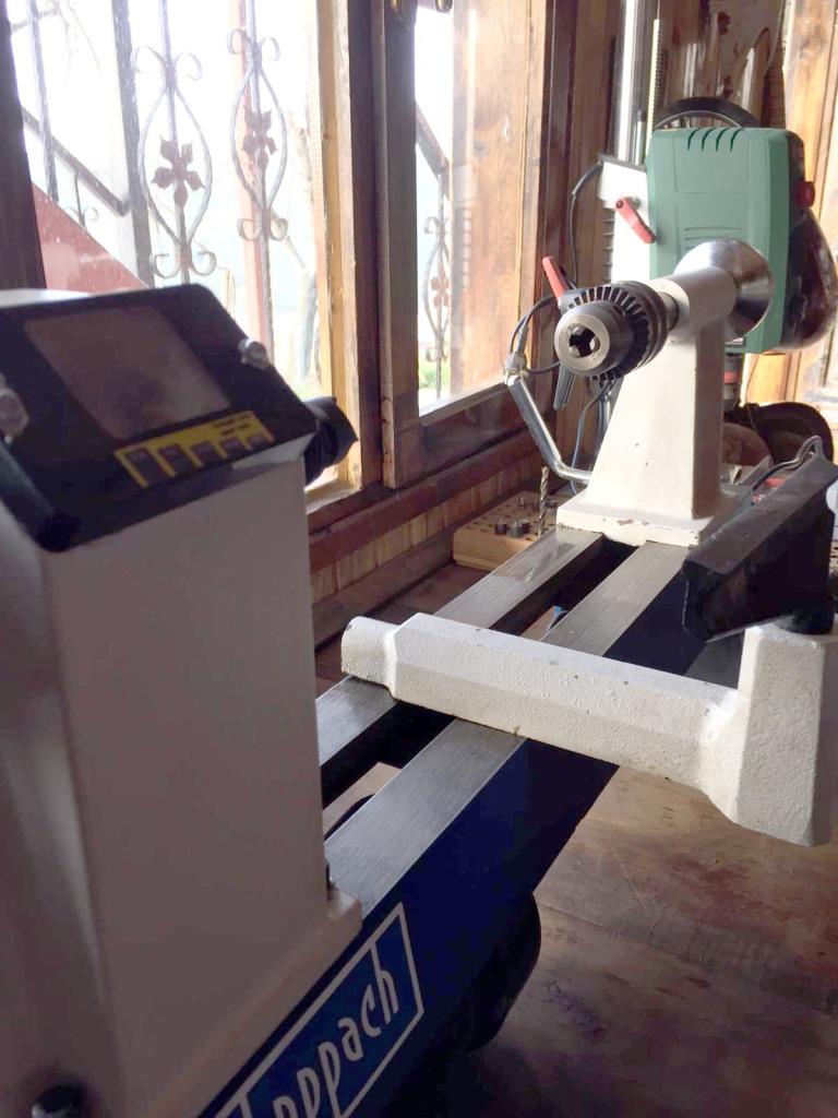 Titi 3610 Ahşap Torna Mandren Seti Scheppach DM460 T için ne işe yarar