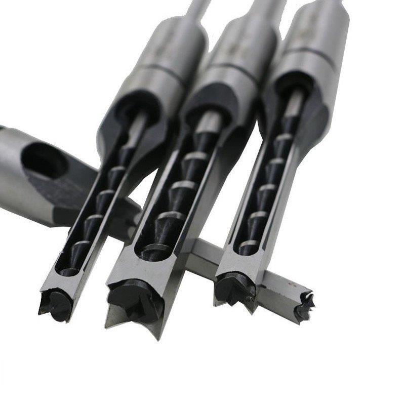 Titi 3700 Ahşap Delik Açma Kare Matkap Uç Seti 4Pr nasıl kullanılır