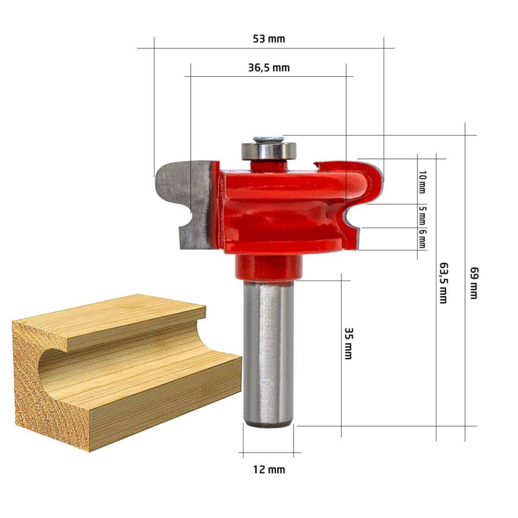 Titi 5519 Saplı Freze Kulp Bıçağı Sap 12 mm nasıl kullanılır