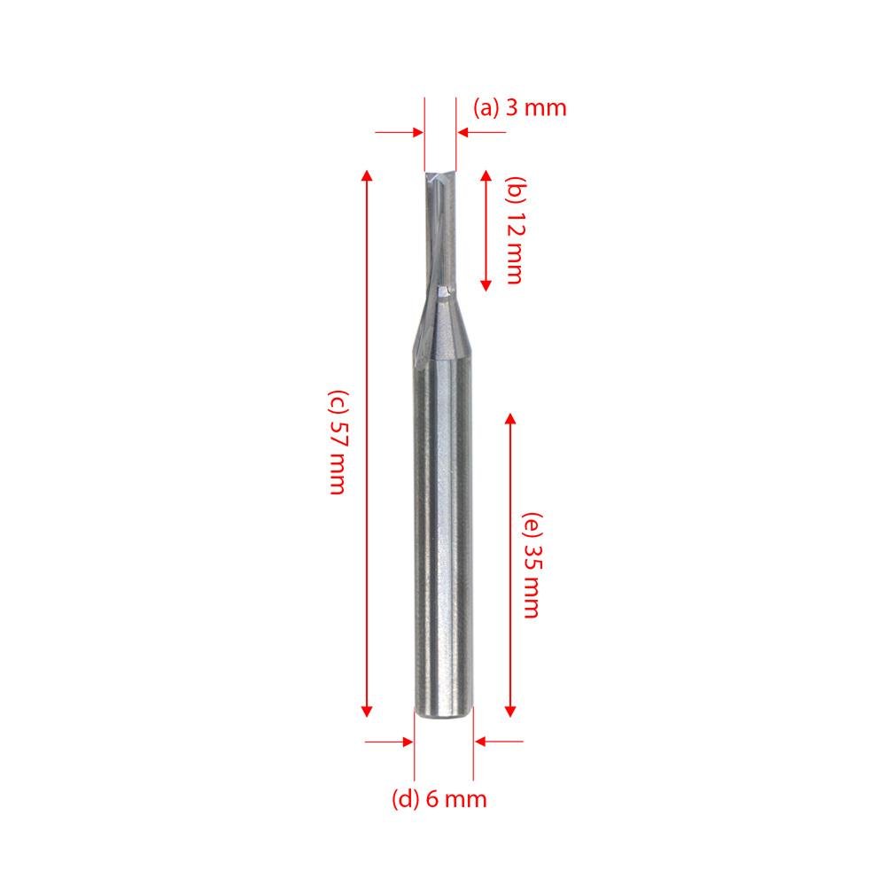 Titi 5526 Düz Kesim Karbürü 3 mm (Sap: 6mm) nasıl kullanılır