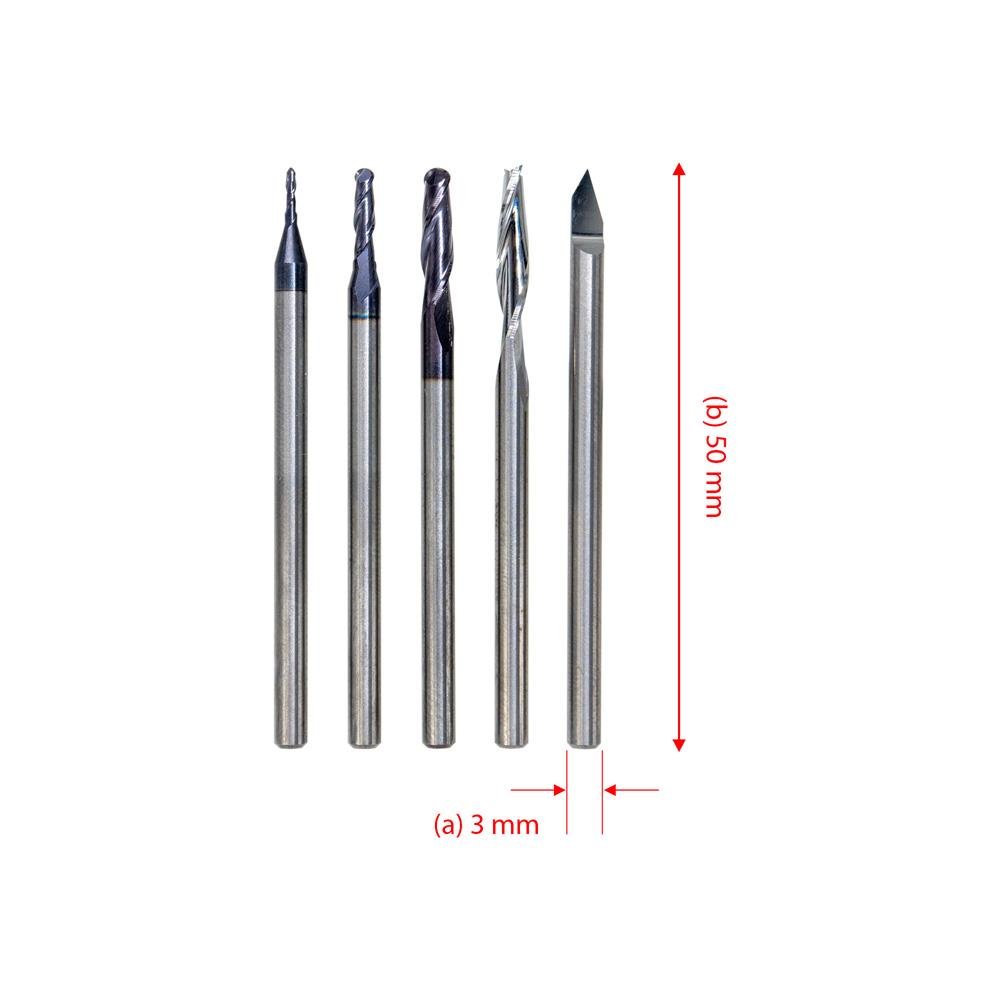 Titi 5527 Karbür Gravür Oyma Seti 5 Parça (Sap:3mm) nasıl kullanılır