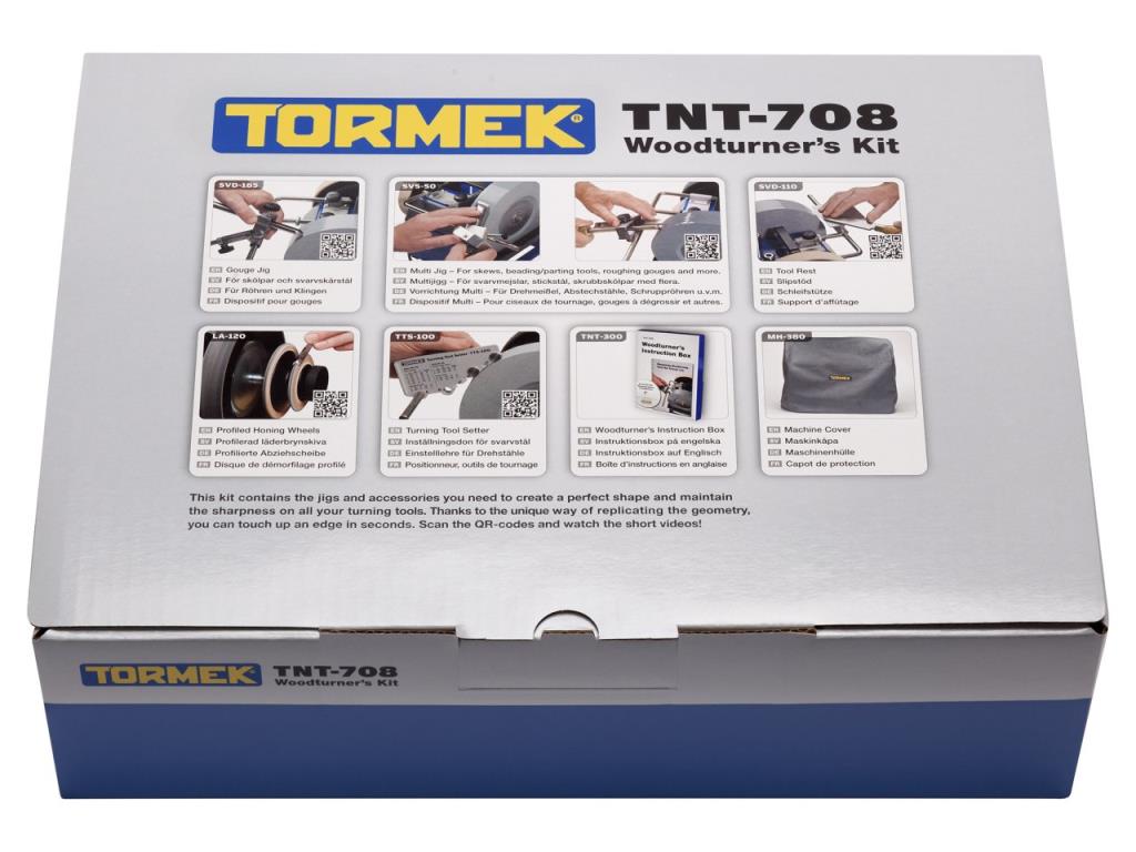 Tormek TNT-708 Ahşap Torna Bıçağı ve Iskarpela Bileme Aparatları Kiti fiyatı