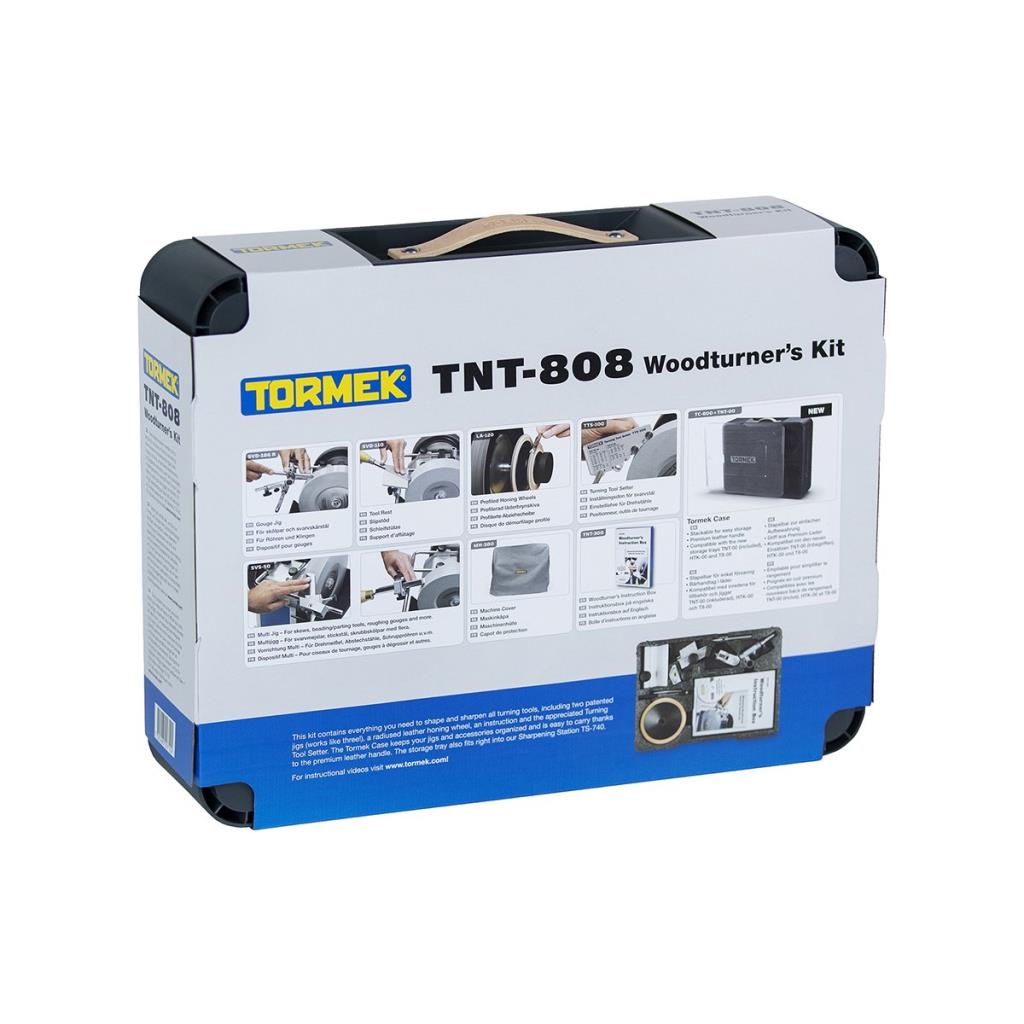 Tormek TNT-808 Ahşap Torna Bıçağı ve Iskarpela Bileme Kiti ne işe yarar