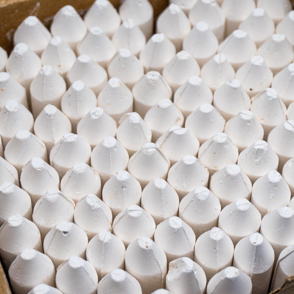 Tozsuz Beyaz Yuvarlak Tebeşir (100'lü) ne işe yarar