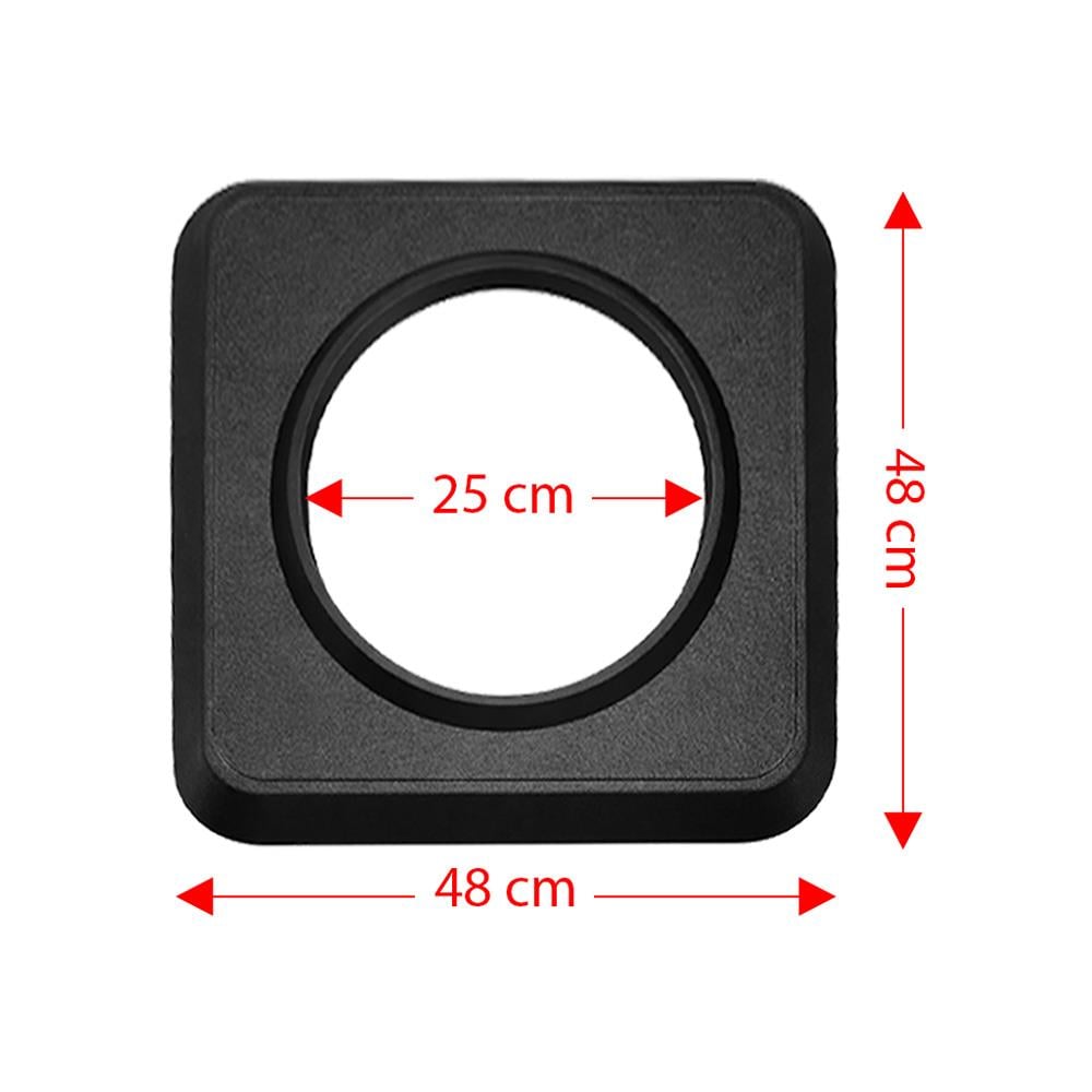Trafik Konisi Ağırlığı 48x48x6 cm (4.25 kg) nasıl kullanılır