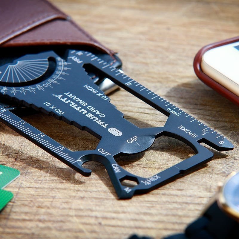 TRUE UTILITY Cardsmart Çok Amaçlı Kart Anahtarlık (TU 207K) nasıl kullanılır