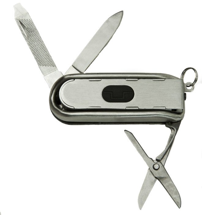 TRUE UTILITY NailClip Tırnak Makaslı Anahtarlık Çakı (TU 215) ne işe yarar