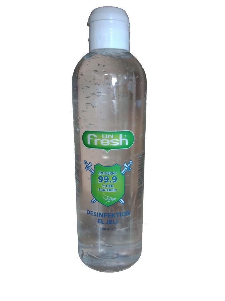 Ünfresh 400 ml Antibakteriyel Jel & Dezenfektan fiyatı