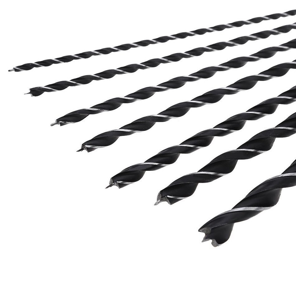 Uzun Ahşap Ağaç Delme Matkap Ucu Seti 300 mm 7 Parça nereden bulurum