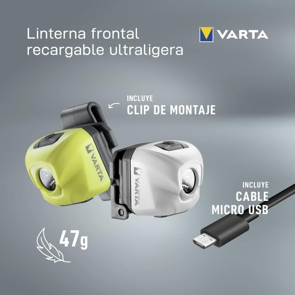 VARTA H30R Şarjlı Sarı Kafa Feneri (18631201401) ne işe yarar