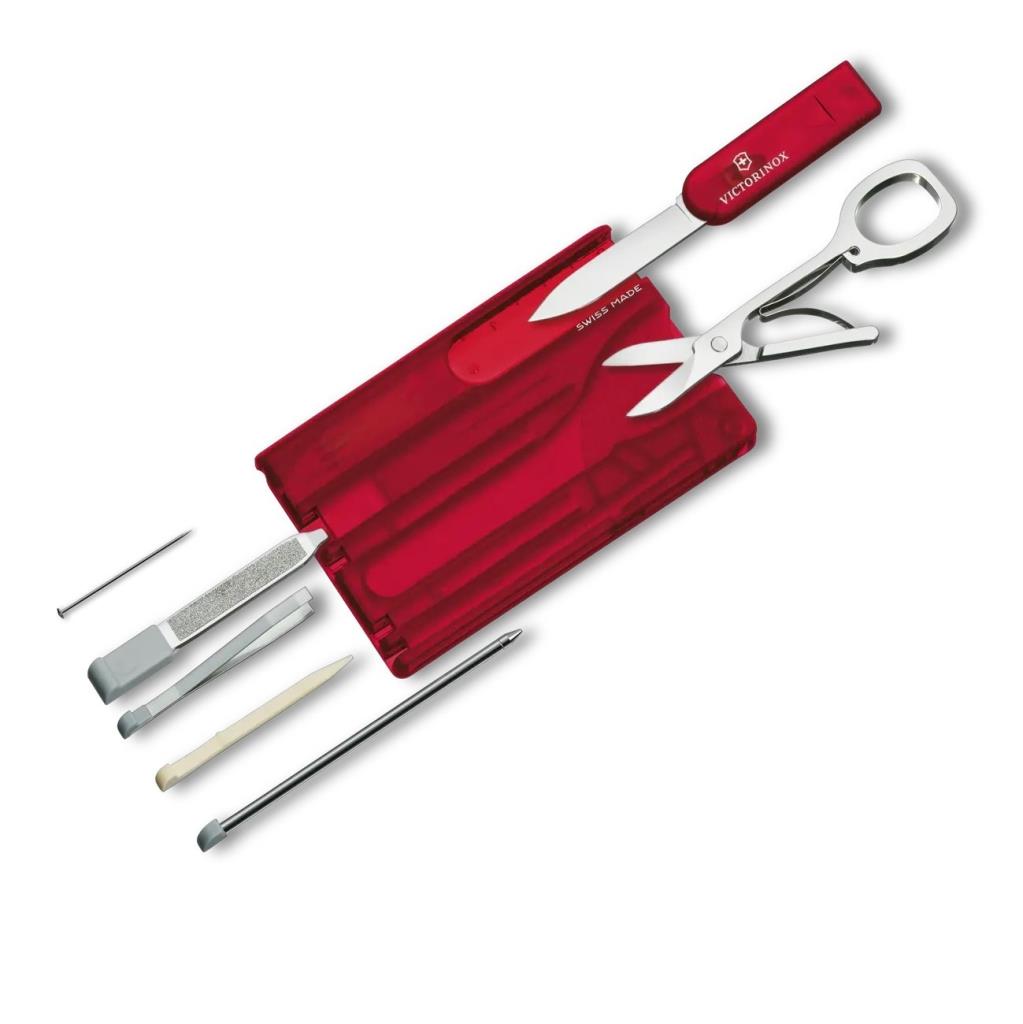 VICTORINOX 0.7100.T Swisscard Classic Ruby Kart Çakı nasıl kullanılır