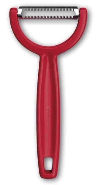 VICTORINOX 6.0963.1 YPSO Tırtıklı Kenar Çift Taraf Kırmızı Soyacak nasıl kullanılır