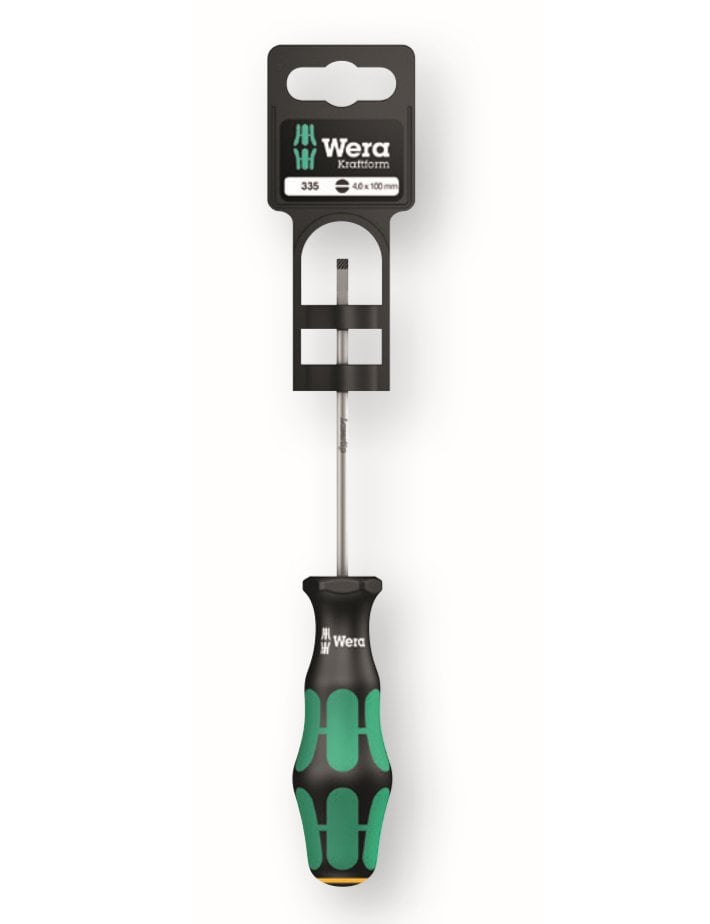 WERA 335 SB Düz Tornavida 3.5 mm x 100 mm fiyatı