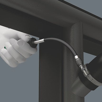 WERA 392 Flex Esnek Milli Bits Tornavida (Kilitlenebilir Uç Tutucu) nasıl kullanılır