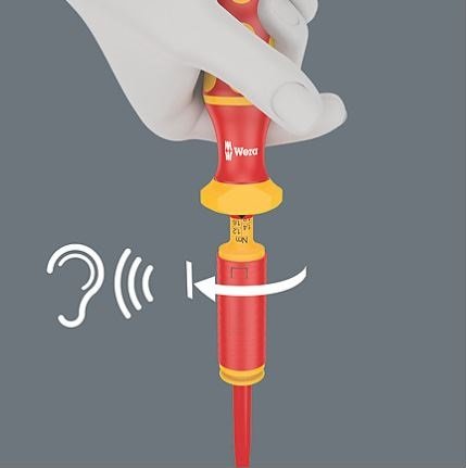 WERA 7400 VDE 15 Parça Tork Ayarlı Tornavida Takımı 1,2-3 Nm ne işe yarar