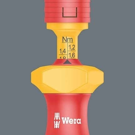 WERA 7400 VDE 16 Parça Tork Ayarlı Tornavida Takımı 1,2-3 Nm ne işe yarar