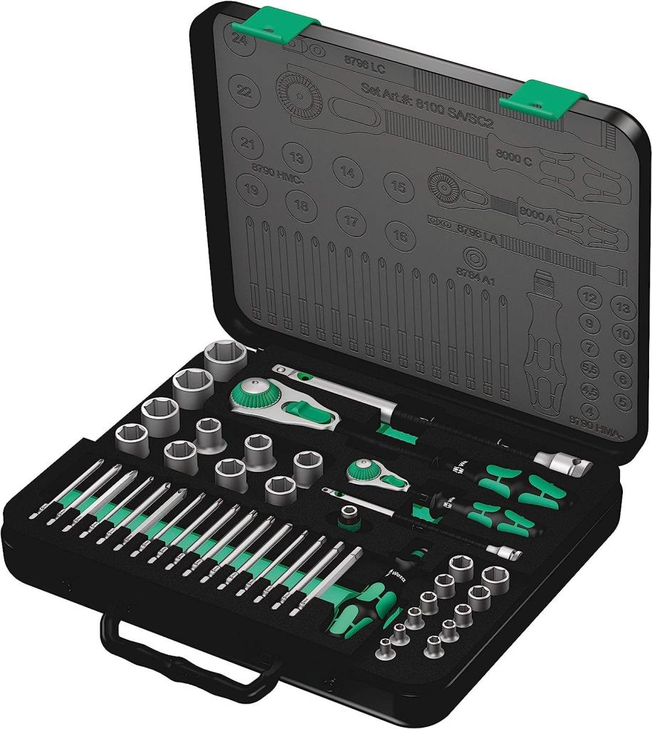WERA 8100 SA/SC 2 Zyklop Mini Lokma Takımı 43 Parça (05160785001) fiyatı