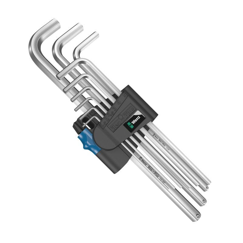 WERA 950/9 L HF HexPlus Uzun Alyan Anahtar Takımı (05022130001) fiyatı