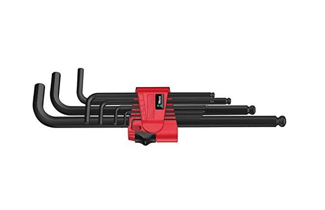 WERA 950/9 PKL BM Top Başlı Uzun Alyan Anahtar Takımı (05022086001) fiyatı