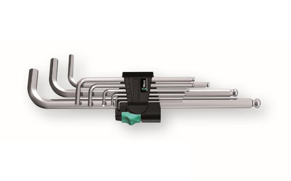 WERA 950/9 PKL Top Başlı Uzun Alyan Anahtar Takımı (05022087001) fiyatı