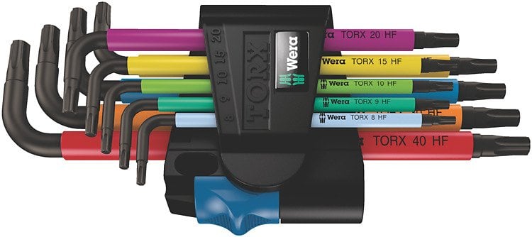 WERA 967/9 Renkli Torx Alyan Anahtar Takımı 9 Parça(05024179001) fiyatı