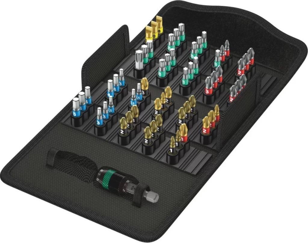 WERA Bit-Safe 61 Bi Torsion Bits Uç Seti 61 Parça (05057441001) fiyatı