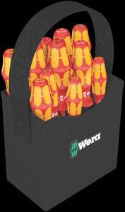 WERA KraftForm 2GO 100 FORM 2GO 100 11 Parça VDE 1000 Volt İzoleli Tornavida Takımı fiyatı