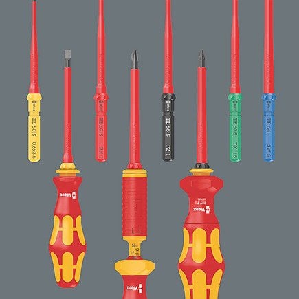 WERA KraftForm Kompact Vde 16+1 Tornavida Takımı Ekstra İnce (05006608001) ne işe yarar