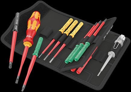 WERA KraftForm Kompact Vde 16+1 Tornavida Takımı Ekstra İnce (05006608001) fiyatı