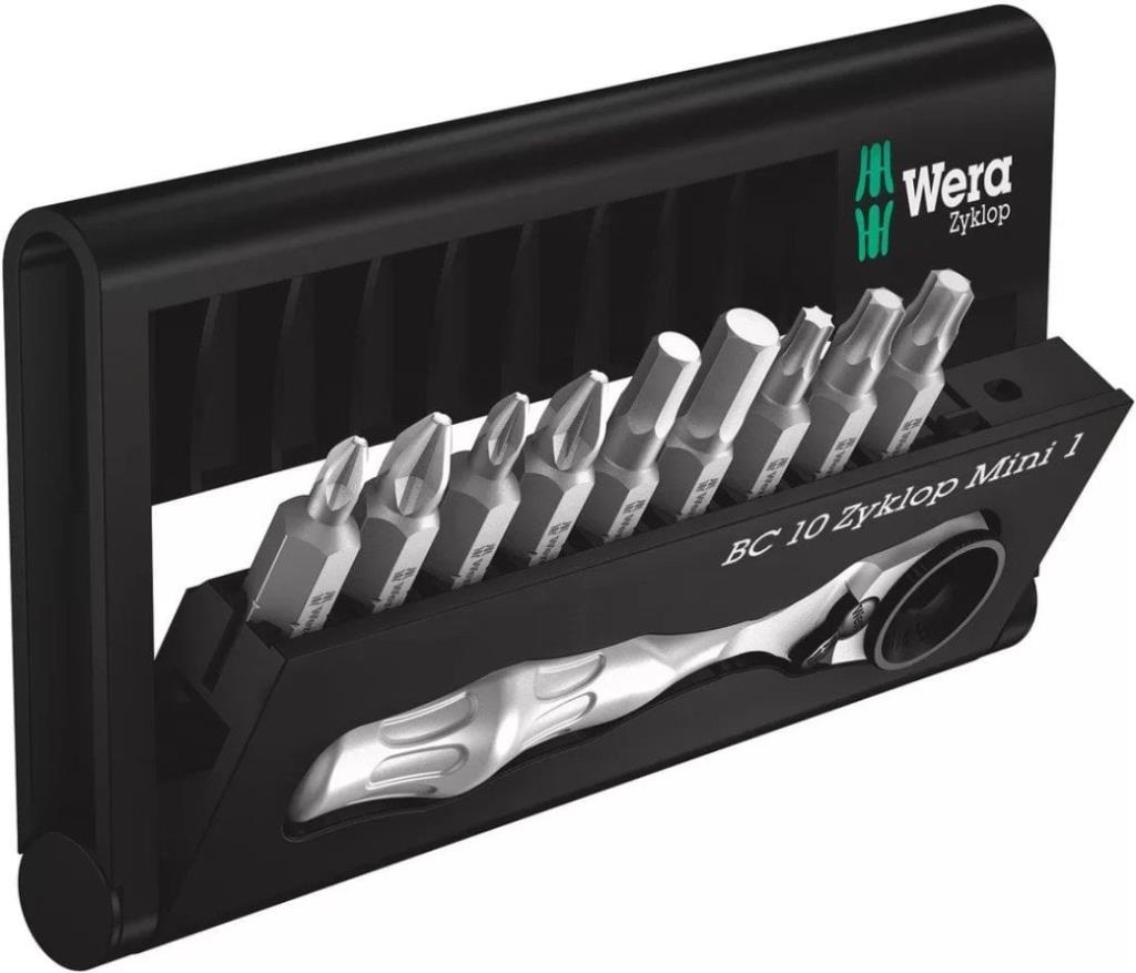 WERA Kraftform Kompakt Zyklop Mini Cırcır Seti (05073645001) fiyatı