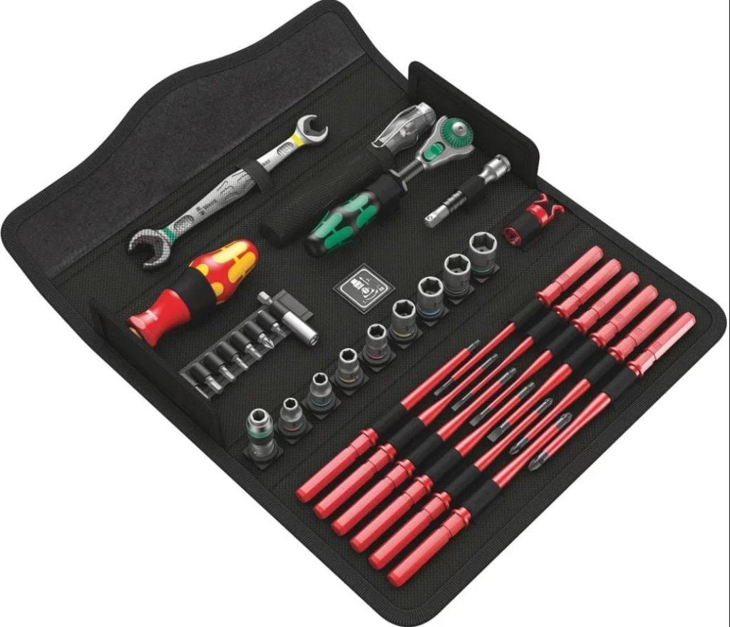WERA W1 Kraftform Kompakt 35 Parça Çantalı Tamir Seti (05135926001) fiyatı