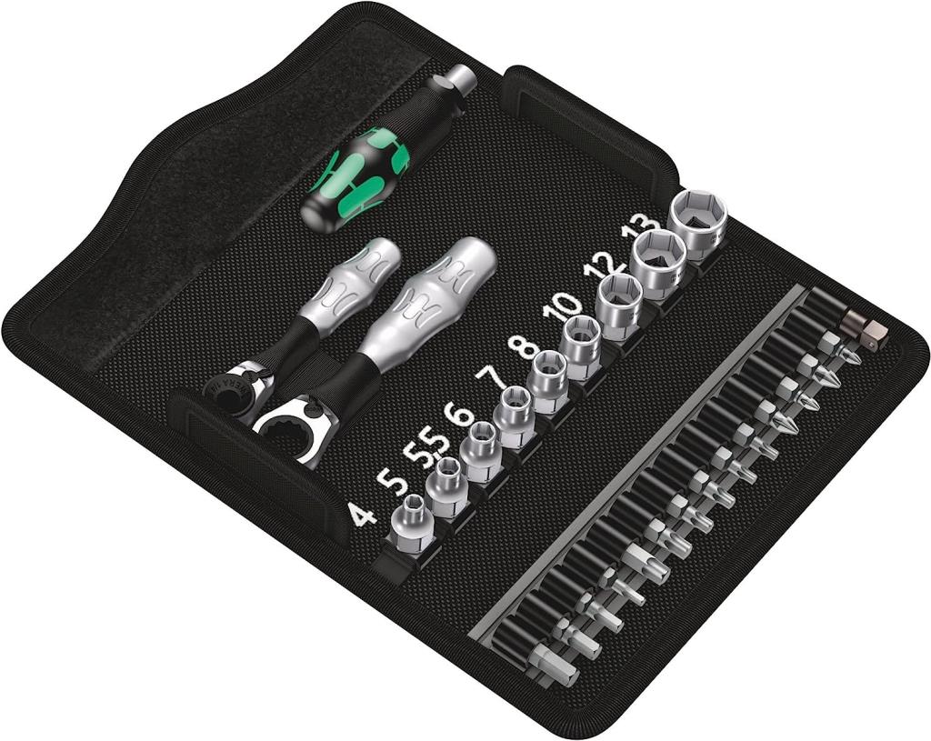 WERA Zyklop Mini 2 Cırcır Lokma ve Bits Uç Seti (05135918001) fiyatı