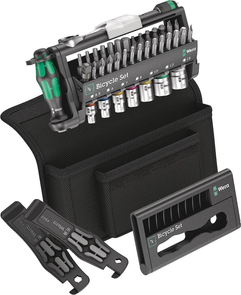 WERA Zyklop Mini Cırcır Bisiklet Tamir Seti 3 (05004172001) nasıl kullanılır
