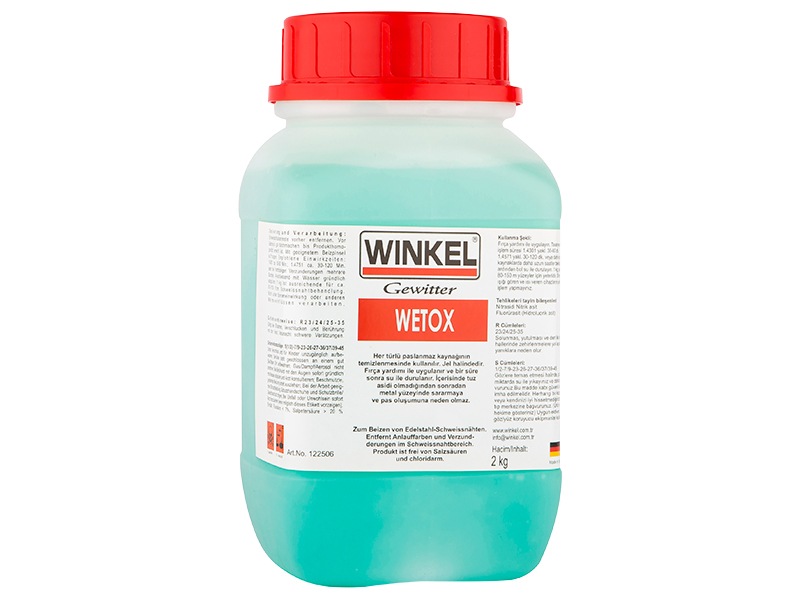 WINKEL Wetox Paslanmaz Kaynak Temizleme Jeli 3 kg (140618-3) fiyatı