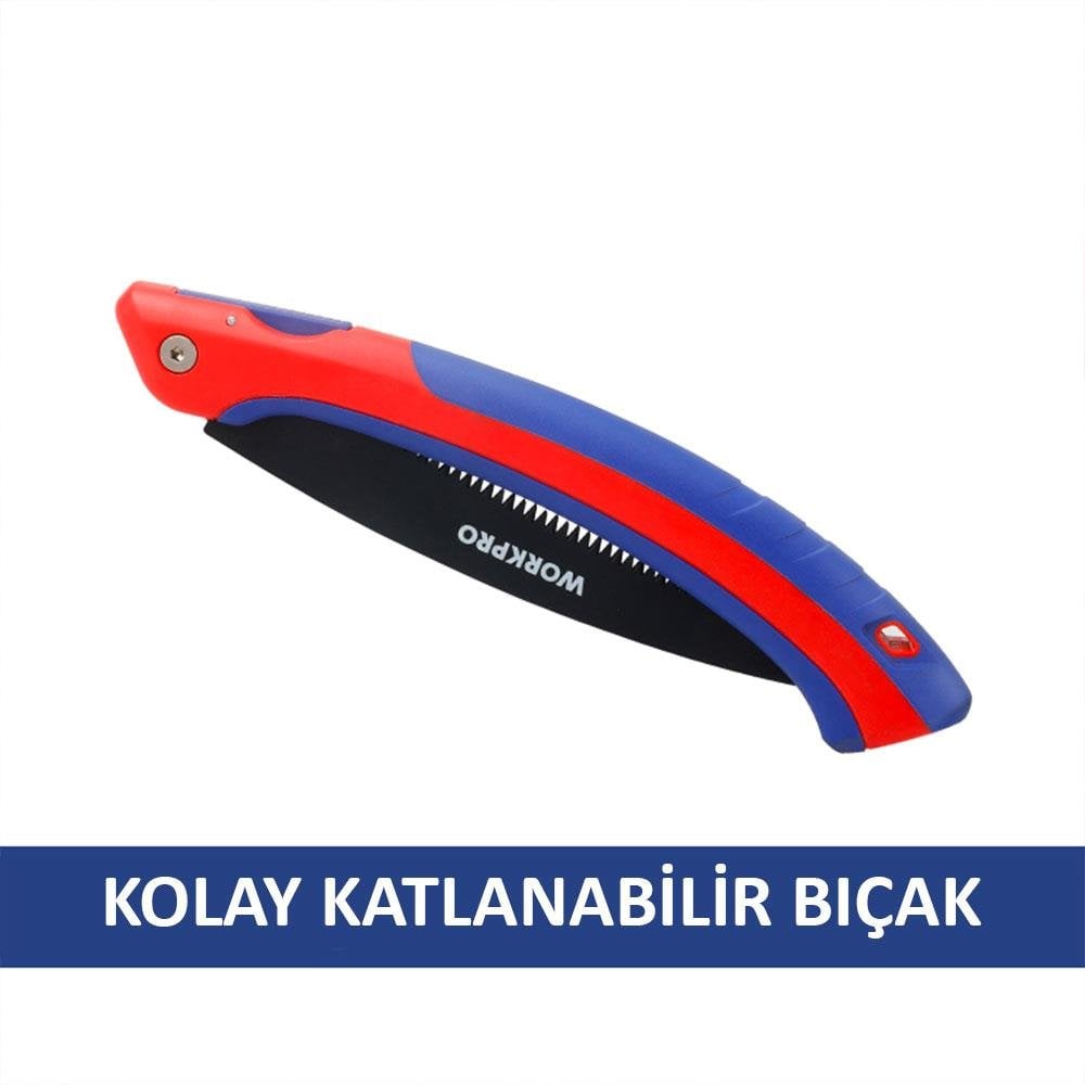 WORKPRO Katlanabilir Ağaç Budama Testeresi 250 mm (WP333003) ne işe yarar