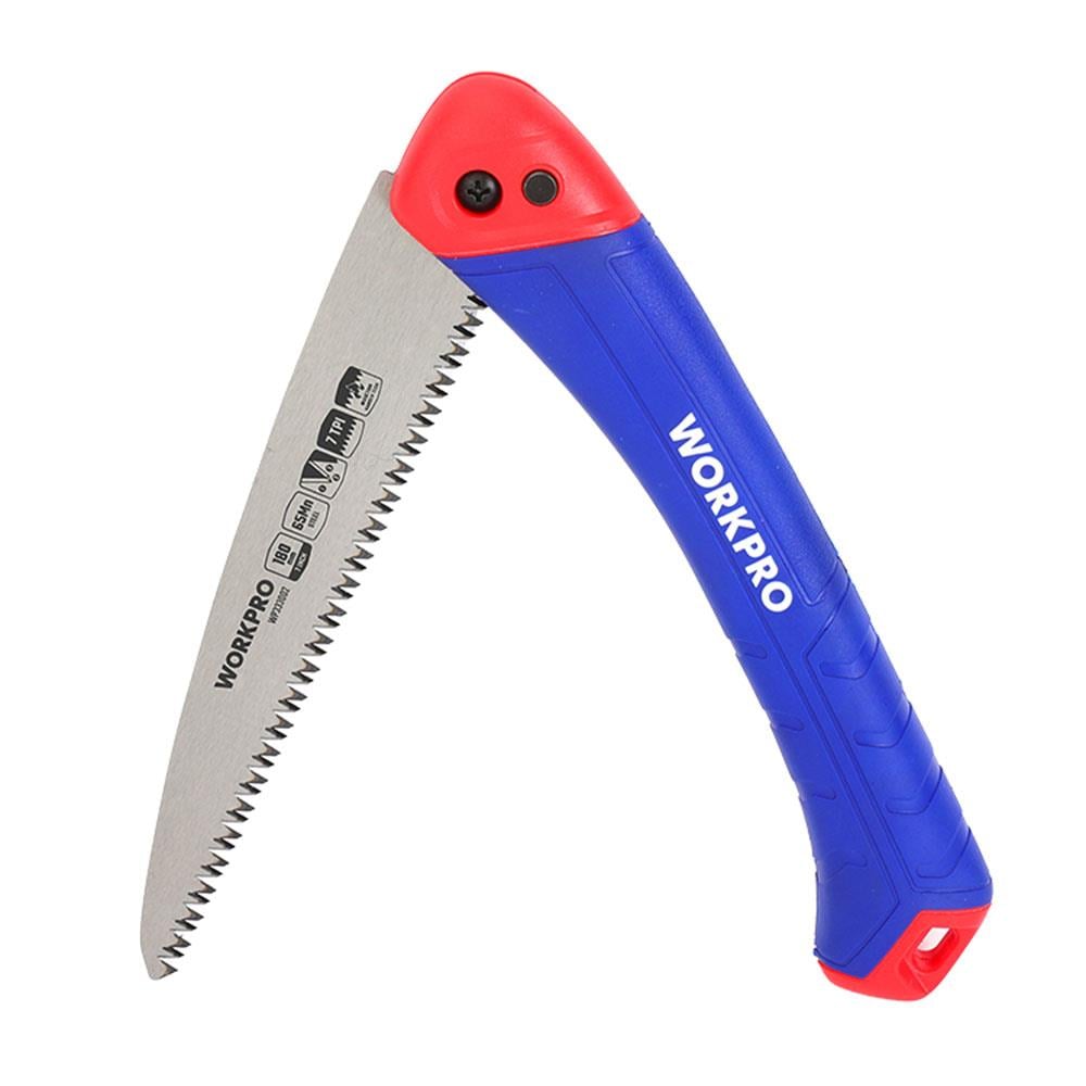 WORKPRO Katlanılabilir Ağaç Budama Testeresi 180 mm (WP333002) fiyatı