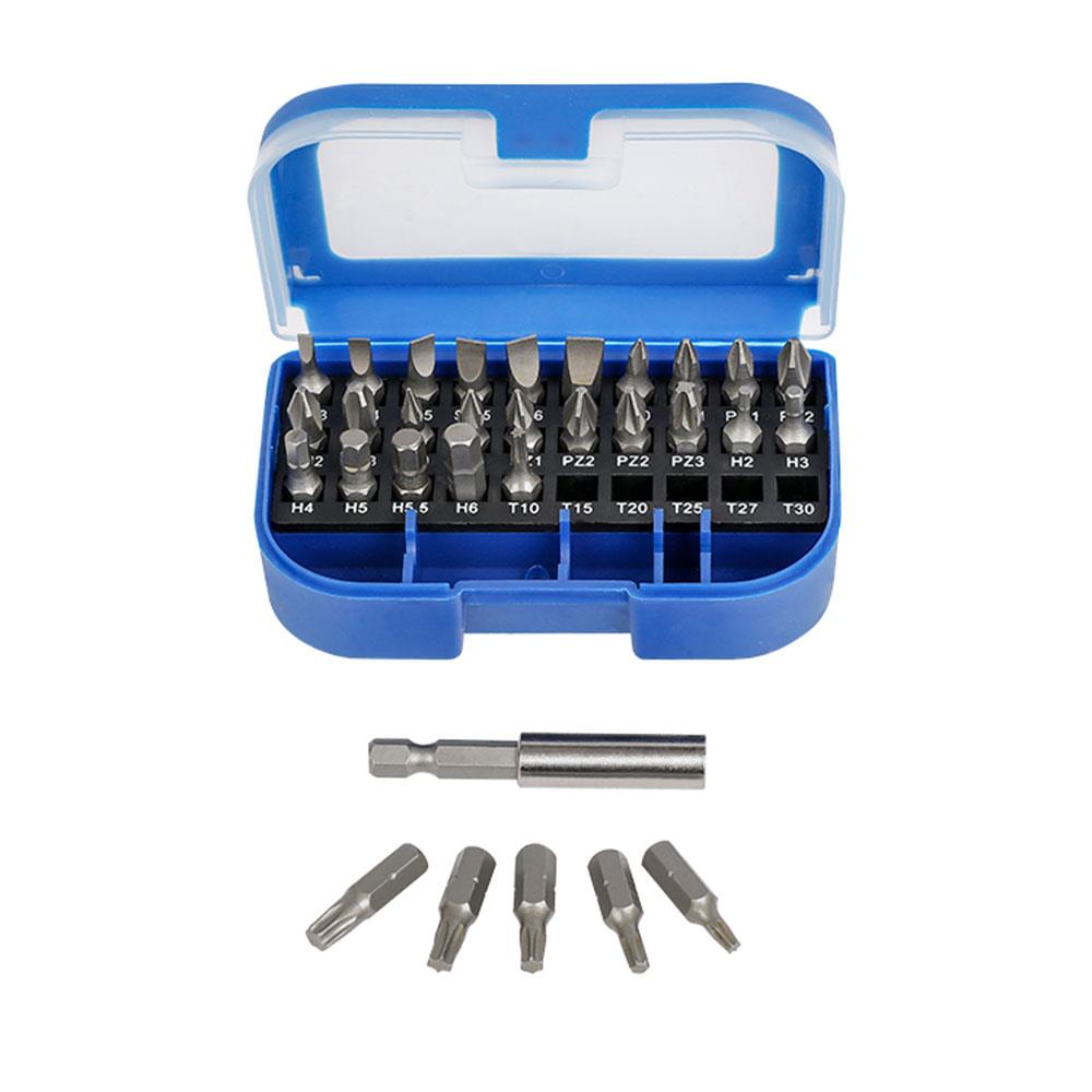 WORKPRO WP200513 31 Parça CR-V Vidalama Bits Uç Seti nasıl kullanılır