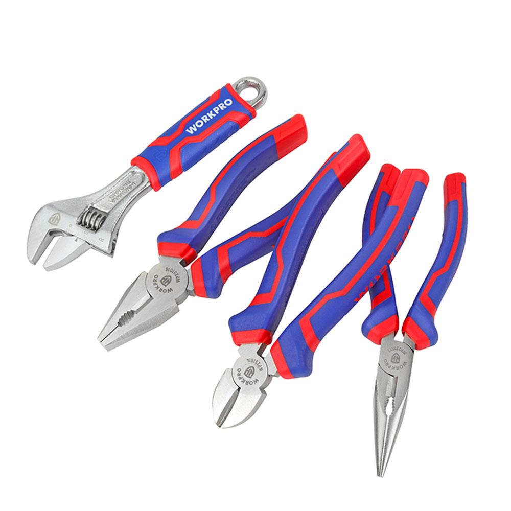 WORKPRO WP201009 160MM Profesyonel 4’lü Pense Seti fiyatı