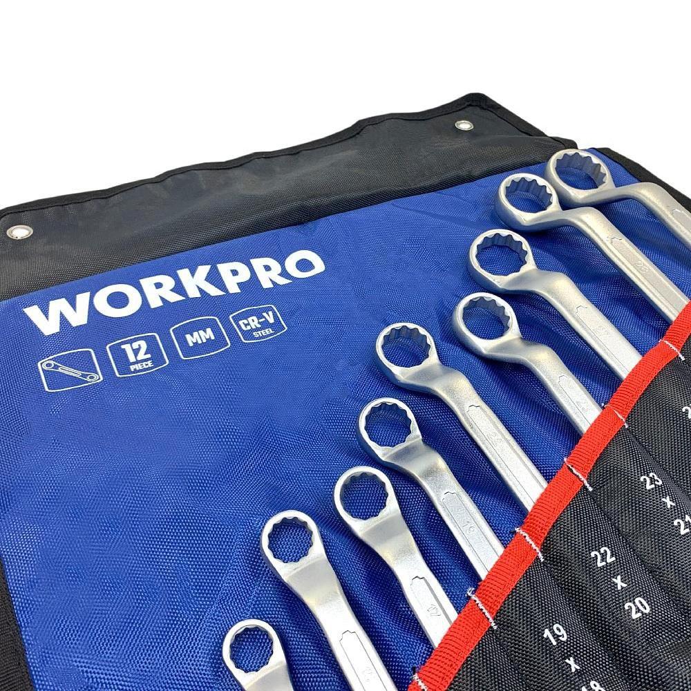 WORKPRO WP202510 6-32mm 12 Parça CR-V Profesyonel İki Ağızlı Yıldız Anahtar Takımı + Bez Taşıma Kılıfı nereden bulurum