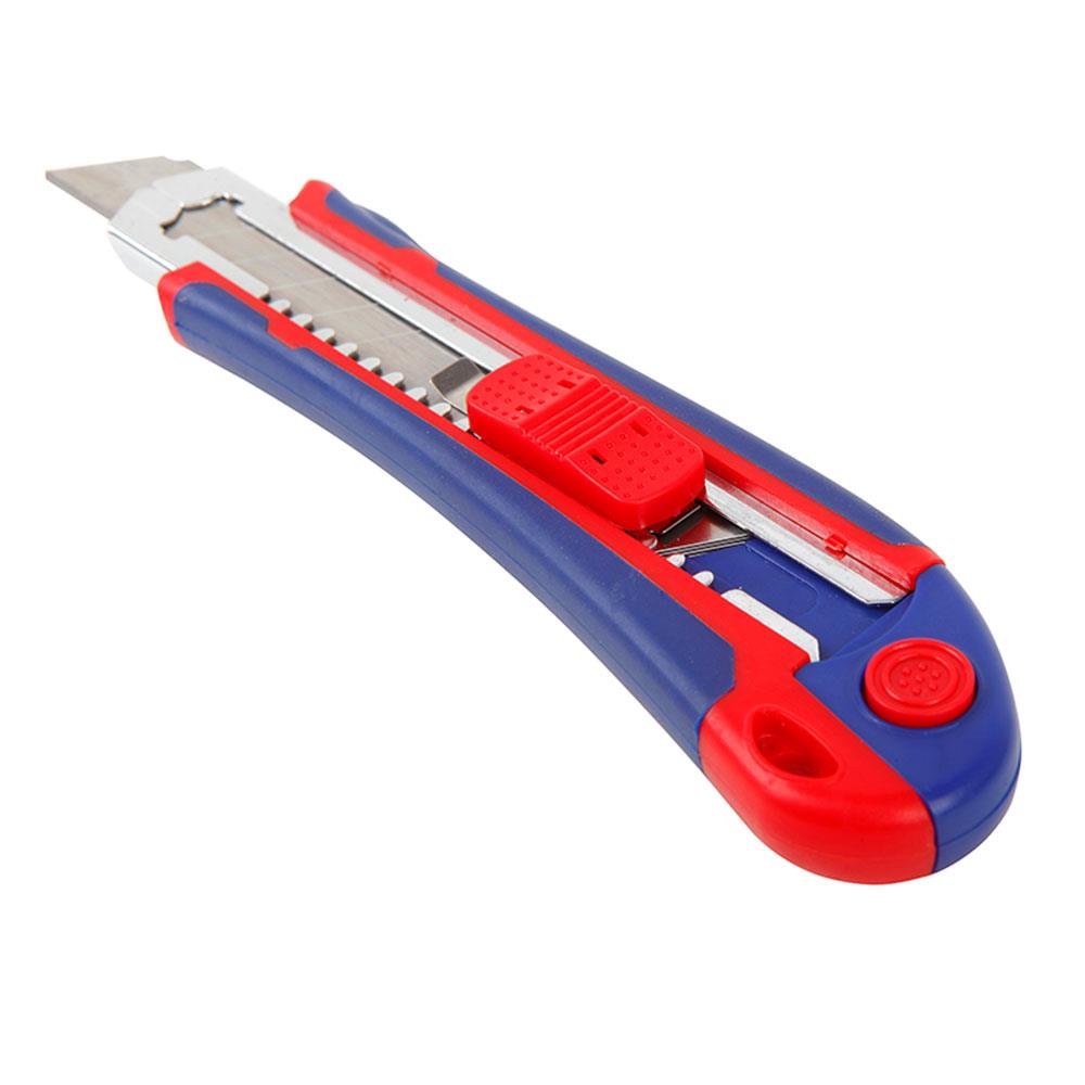 WORKPRO WP212011 18MM Ağır Hizmet Paslanmaz Çelik Kasa Yedek Kartuşlu Maket Bıçağı + 4 Adet Yedek Bıçak nasıl kullanılır