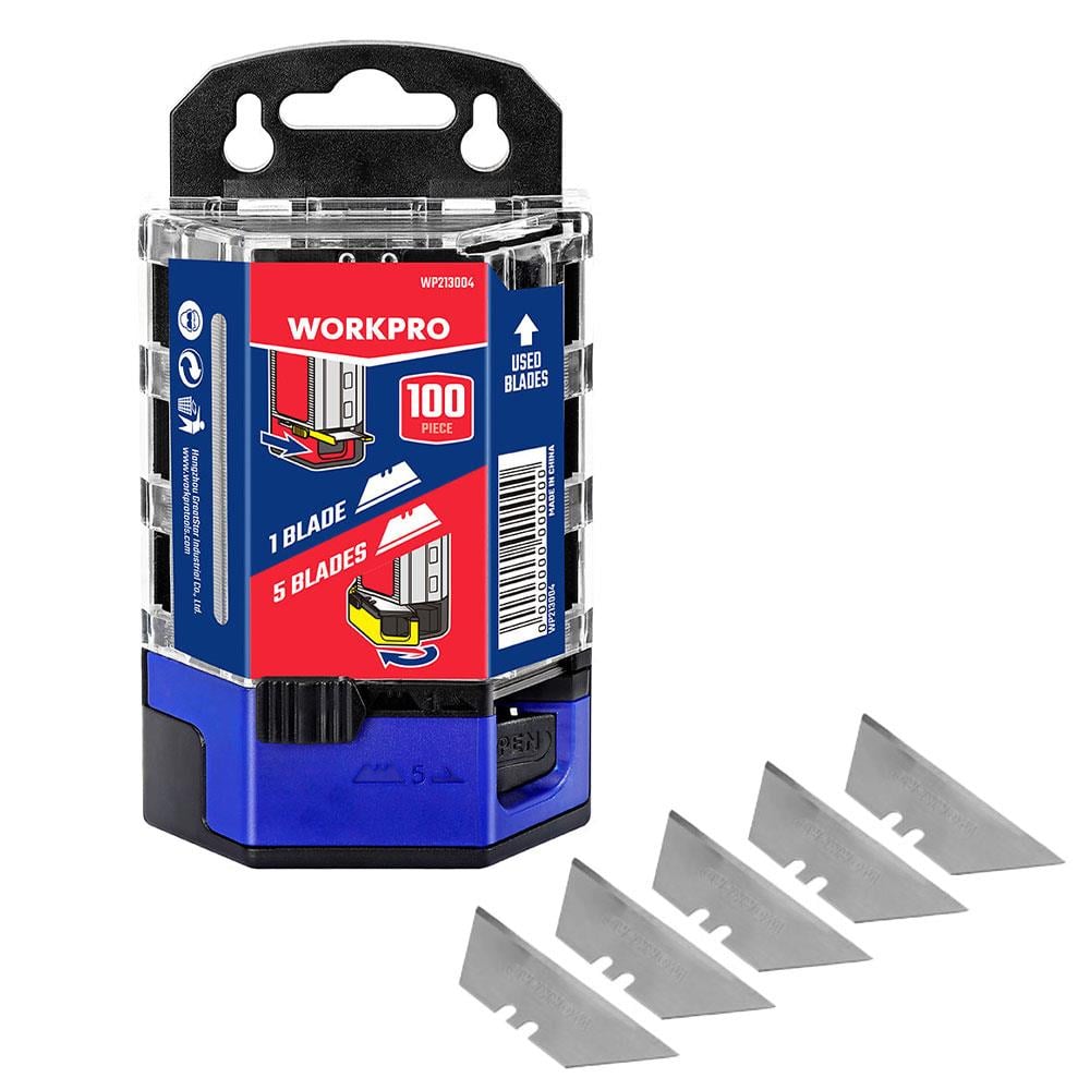 WORKPRO WP213004 100’Lü Rötuş Maket Bıçağı Yedeği fiyatı